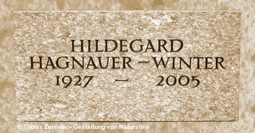 Urnenwandplatte